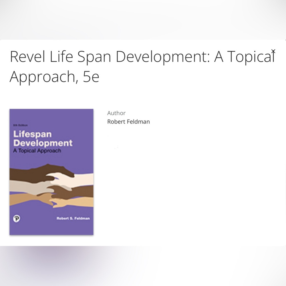 Lifespan Development: A Topical Approach E-Book